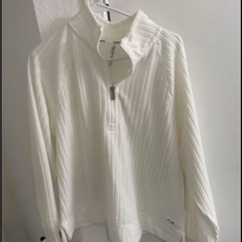Calvin Klein Quarter Zip Sweater